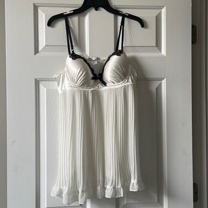 Linea Donatella White Babydoll